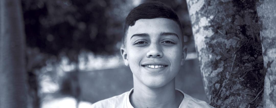Hispanic teenage boy