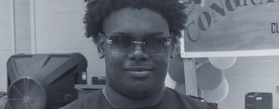 Dontavius at his high school graduation
