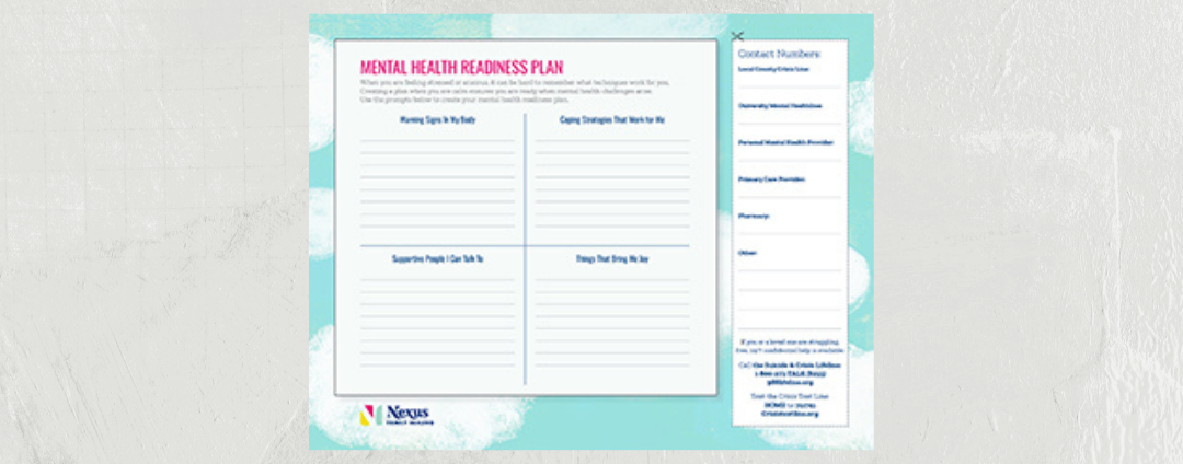 Mental Health Readiness Plan
