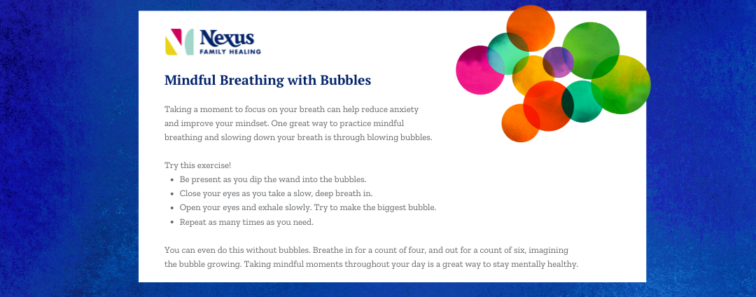 Mindful Breathing with Bubbles screenshot