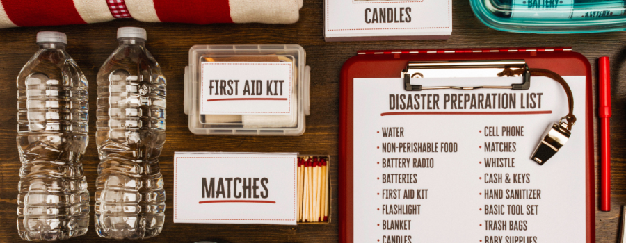 Emergency kit materials