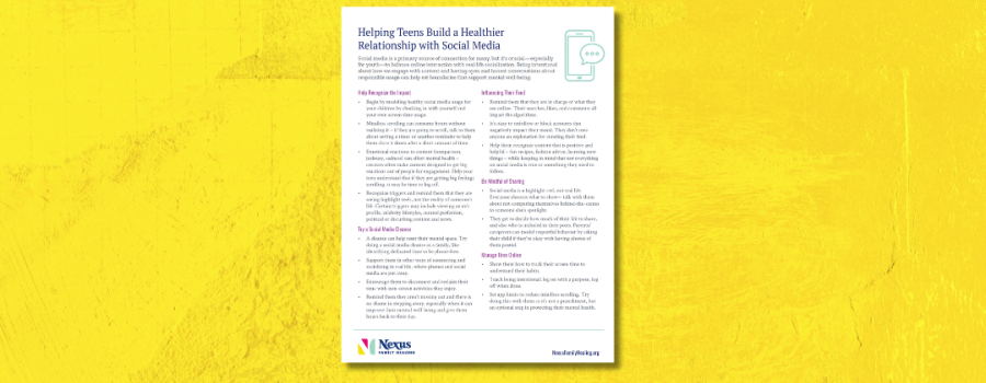 Social Media for Teens Downloadable