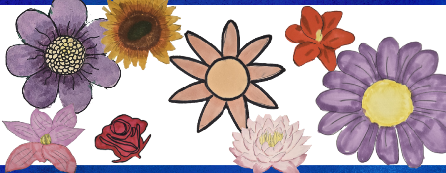 illustrated flowers by Nexus Family Healing youth
