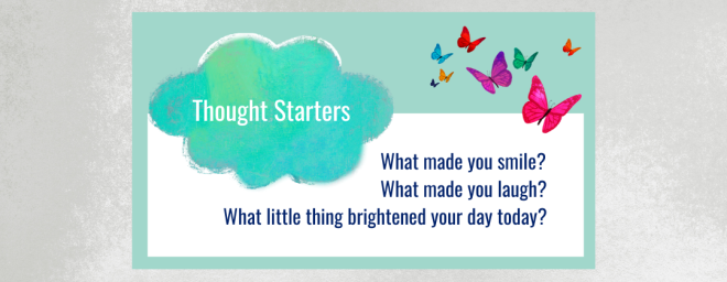 List of Conversation and Thought Start Questions