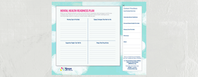 Mental Health Readiness Plan