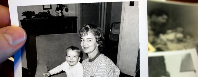 Picture of Grandma and Grandson 