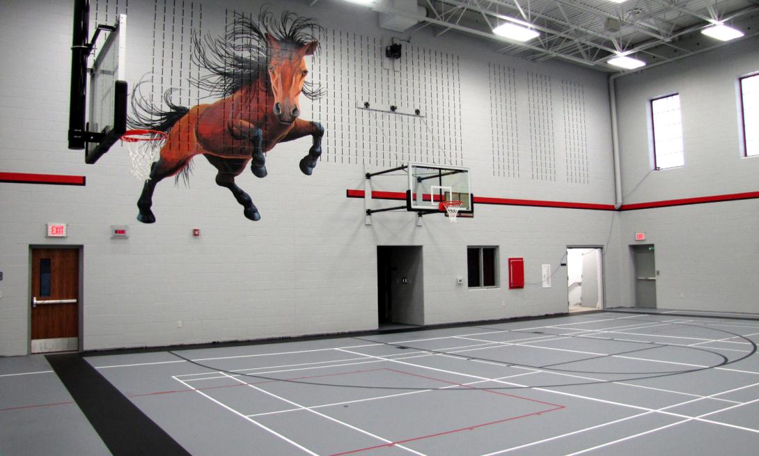 Nexus-Gerard opens its first recreational facility, a full-size gym.