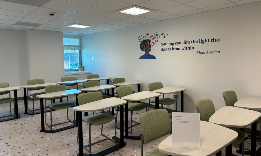 Classroom for youth.