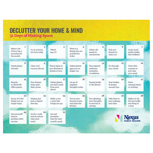 Declutter Calendar