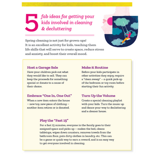 5 Fab Ideas Kids & Spring Cleaning