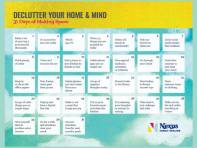 Declutter Your Home & Mind