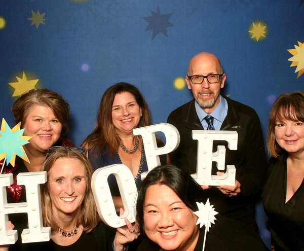 Team members at Night for Nexus event