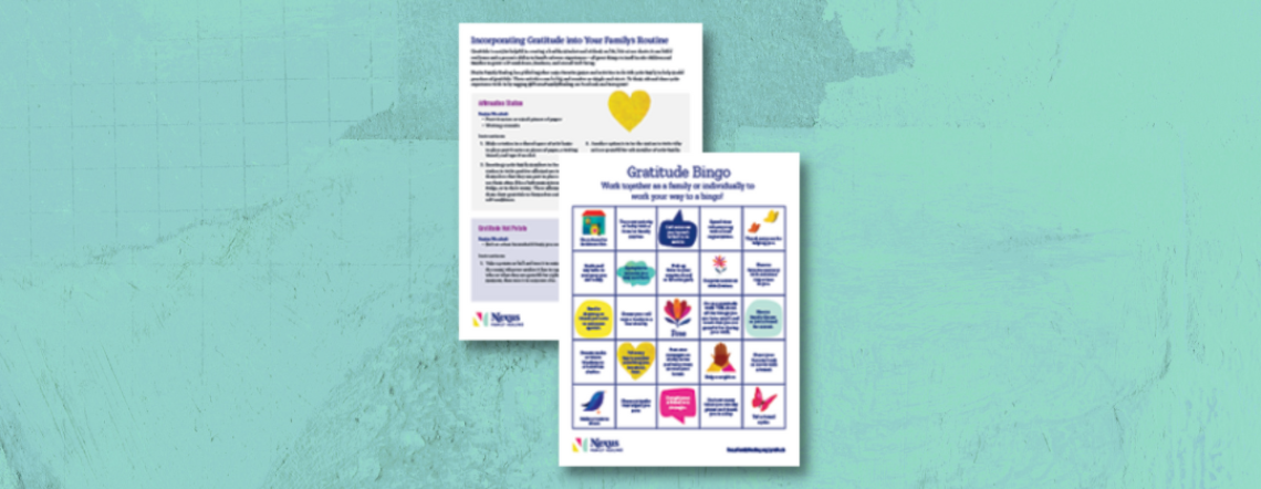 Gratitude Activity Sheet