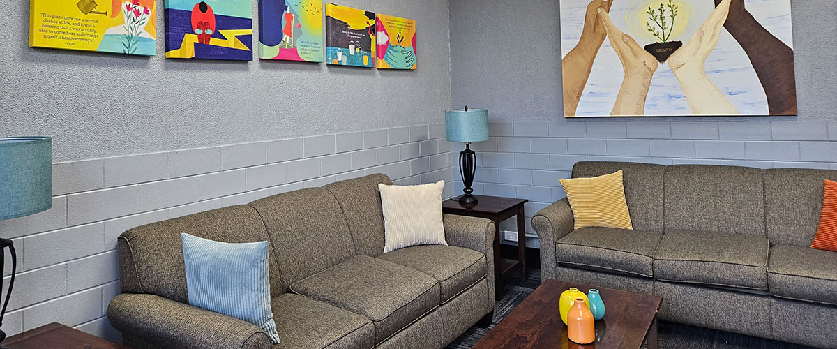A therapy room in Manteno, IL.