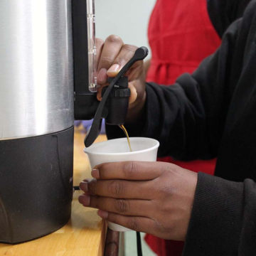Pouring Coffee