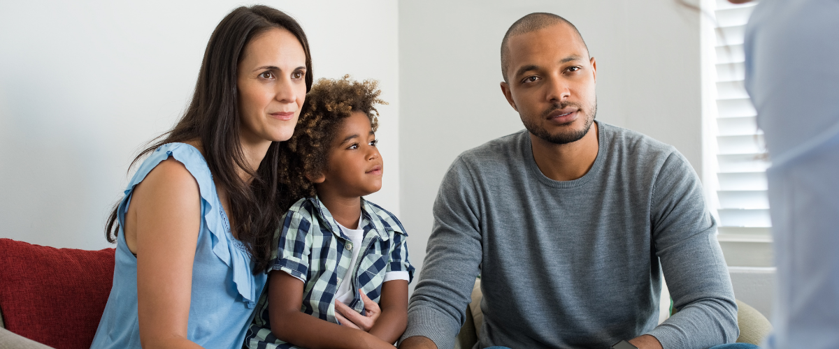Family in therapy together