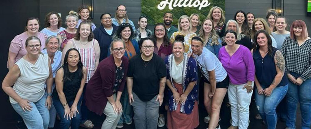 A group of Nexus team members at our annual conference.
