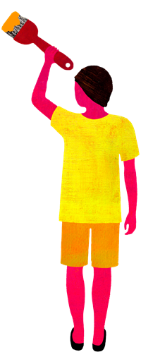 Healing painter